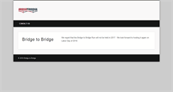 Desktop Screenshot of bridgetobridgerun.com